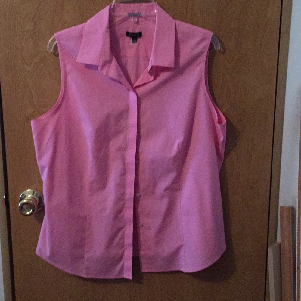 Talbots sleeveless blouse